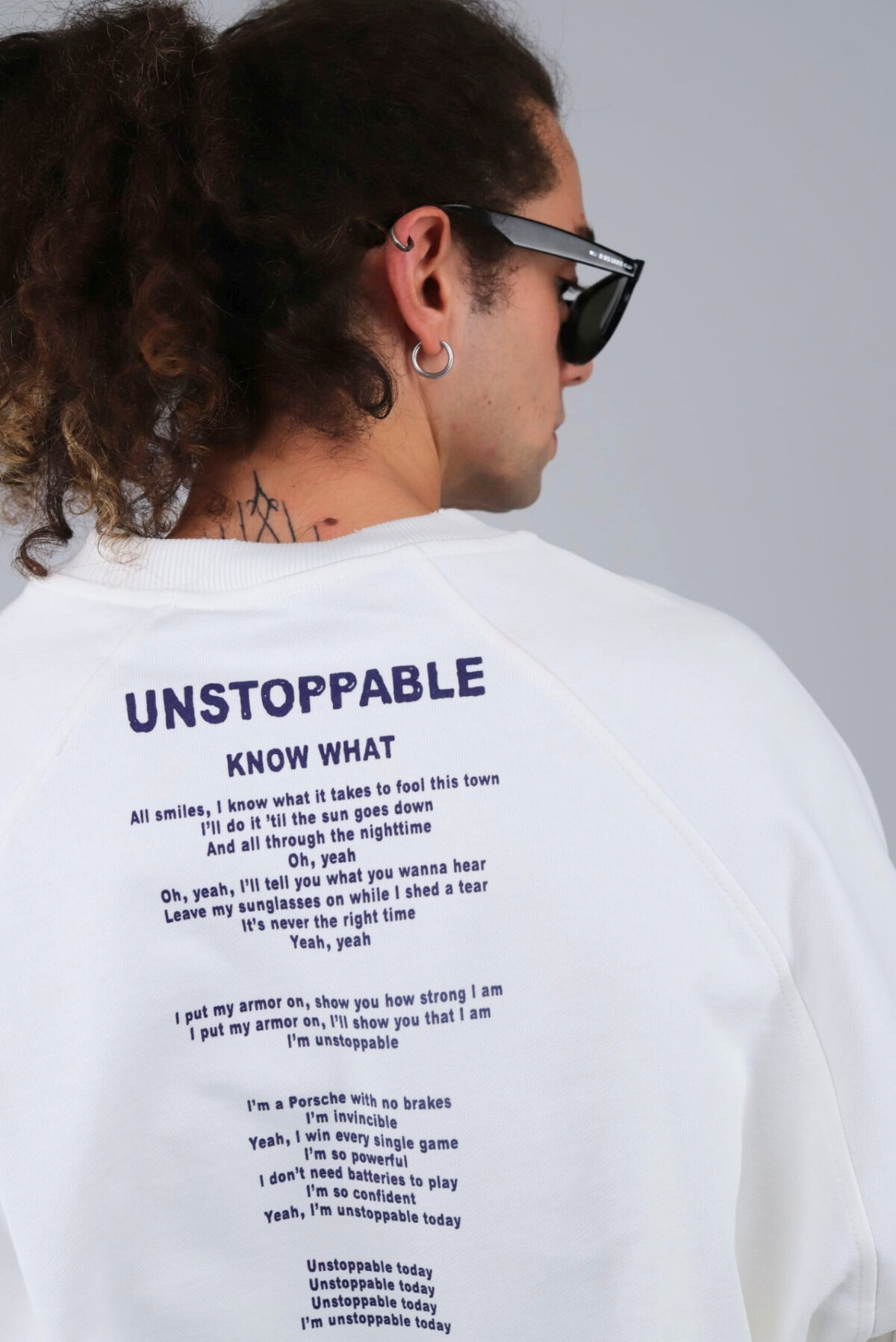 Unstoppable Ekru Sweatshirt