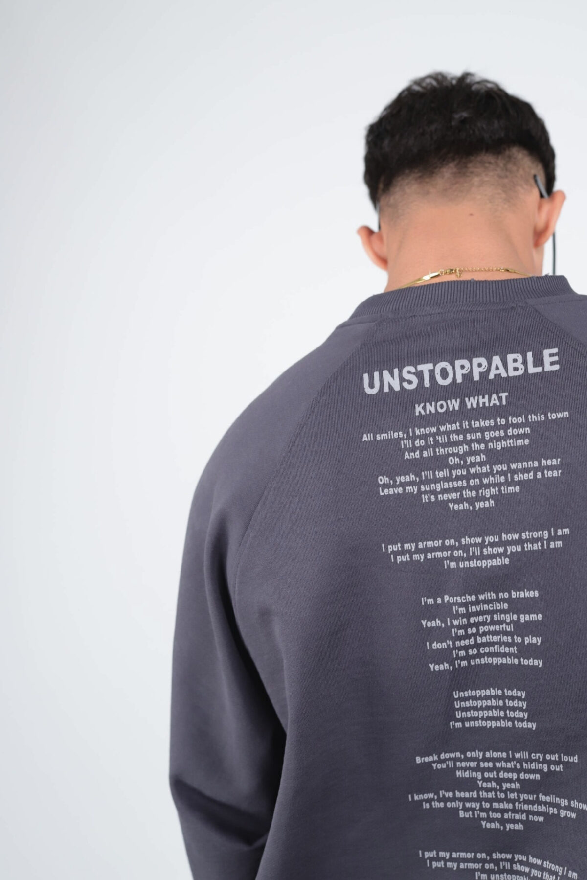 Unstoppable Antrasit Sweatshirt