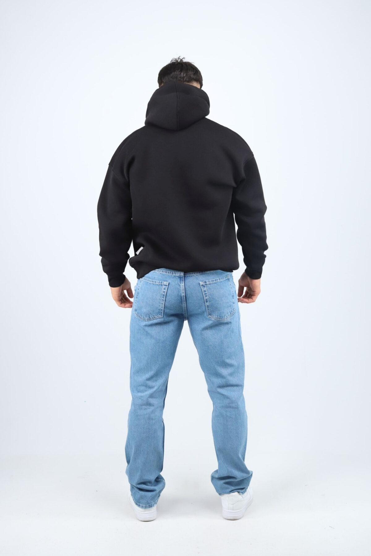 Balance Siyah Hoodie