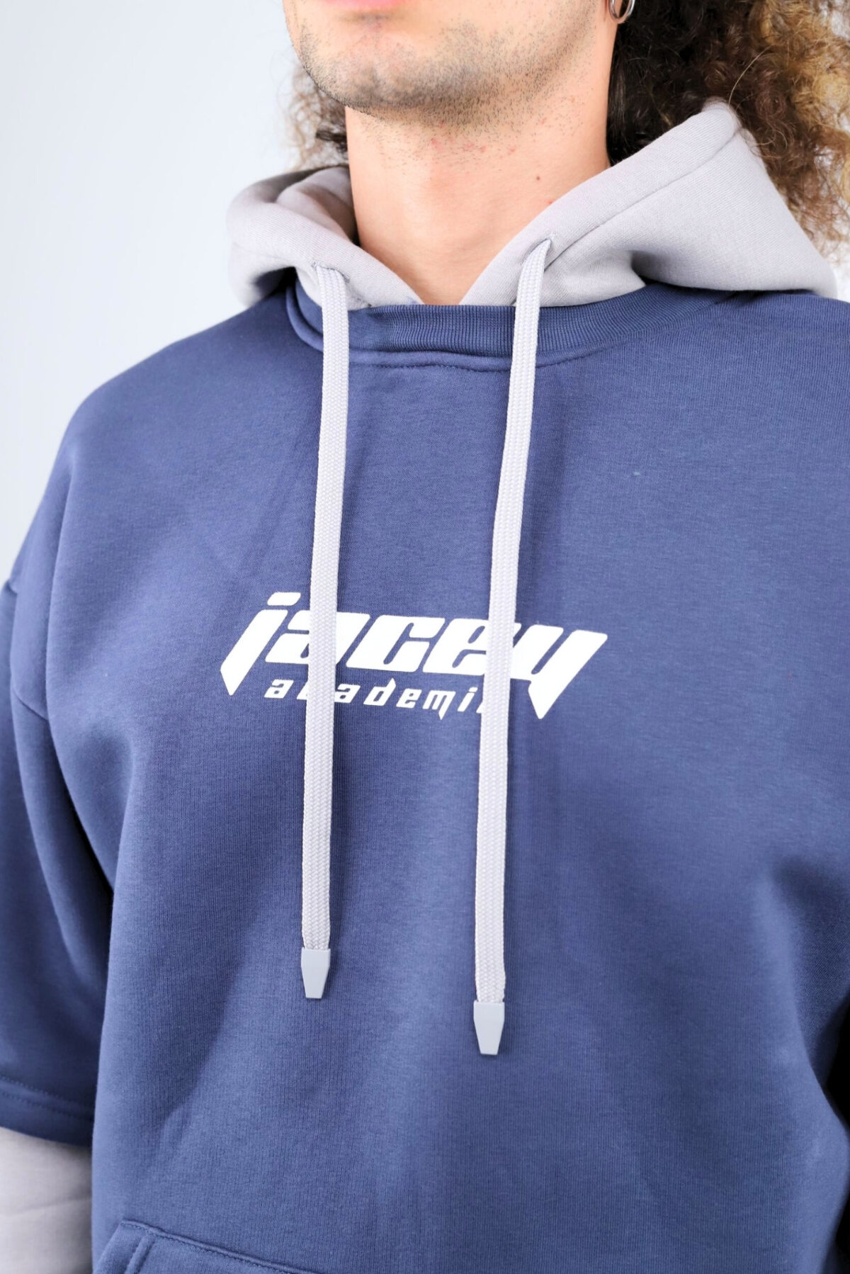 Academia Lacivert Birleşik Hoodie