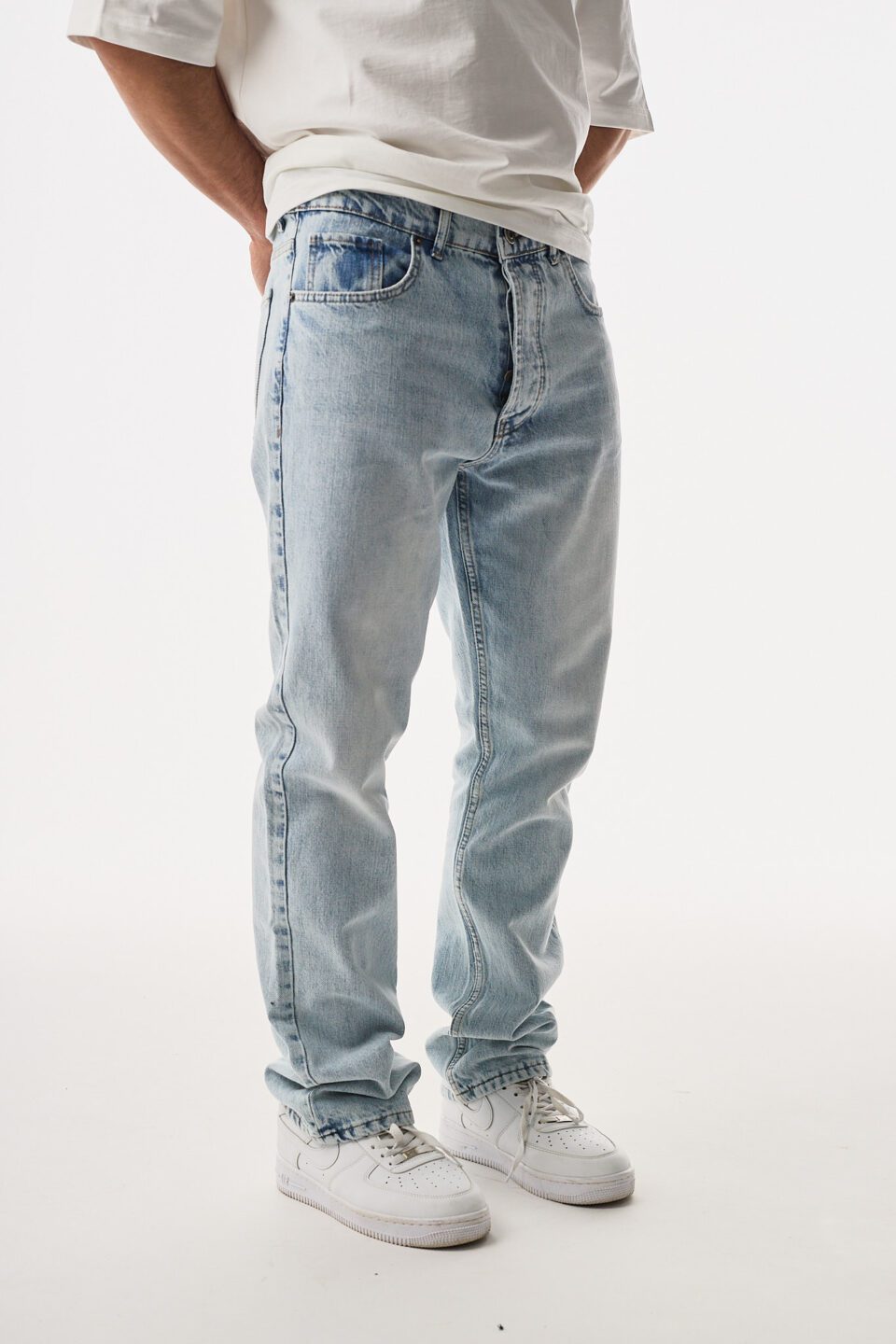 Flare Basic Baggy Kot Pantolon