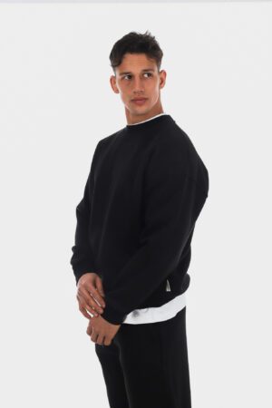 Basic Siyah Sweatshirt