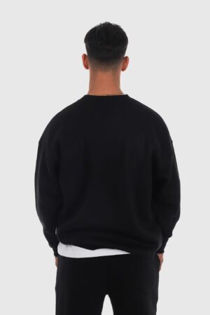 Basic Siyah Sweatshirt