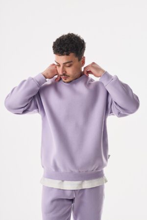 Basic Lila Sweatshirt