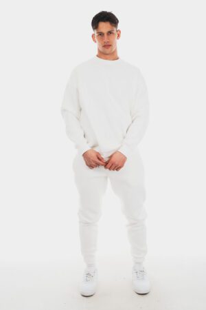 Basic Beyaz Sweatshirt