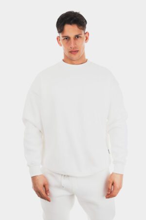 Basic Beyaz Sweatshirt