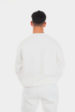 Basic Beyaz Sweatshirt