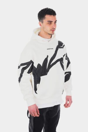 Pençe Beyaz Hoodie