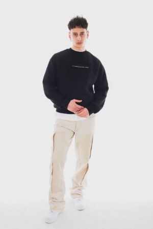 Egypt Patch Siyah Sweatshirt