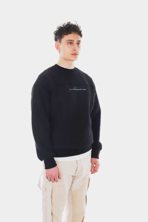 Egypt Patch Siyah Sweatshirt