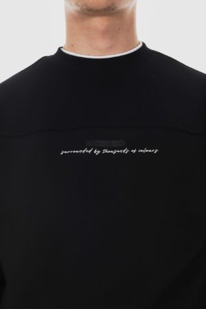 Egypt Patch Siyah Sweatshirt