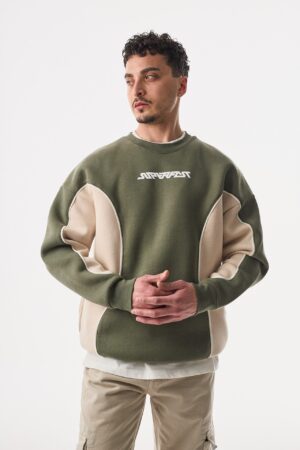 65-Kesik-B-Yaka-Haki-Hoodie-5