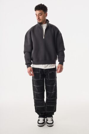 102-Yar_m-Fermuar-Antrasit-Basic-Sweatshirt-3
