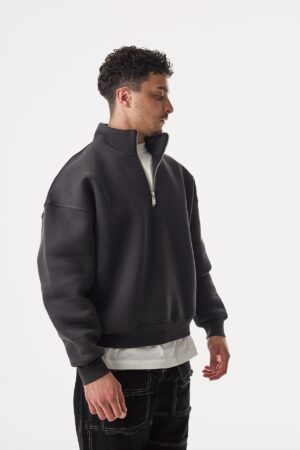 102-Yar_m-Fermuar-Antrasit-Basic-Sweatshirt-4