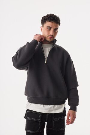 102-Yar_m-Fermuar-Antrasit-Basic-Sweatshirt-6