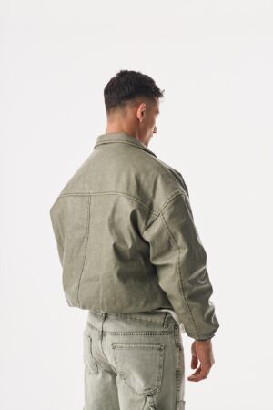 106-Oversize-Yarasa-Ye-il-Suni-Deri-Ceket-4