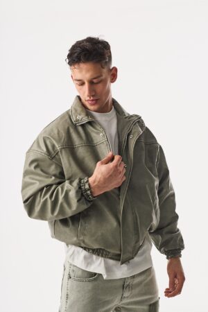106-Oversize-Yarasa-Ye-il-Suni-Deri-Ceket-8