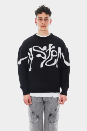 136-Disordered-Siyah-Triko-Kazak