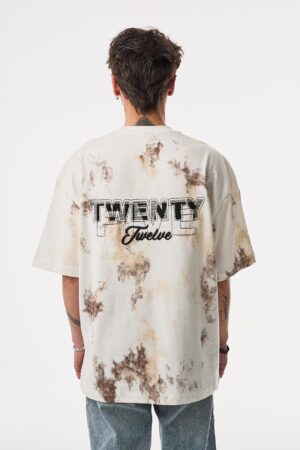 144-2FTWO-Batik-Beyaz-T-Shirt