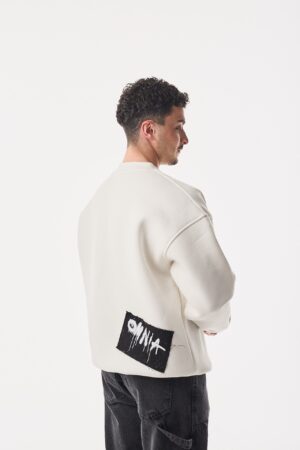157-Confused-Ekru-B-Yaka-Sweatshirt-1