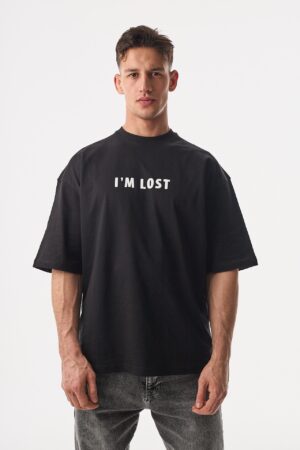 198-Lost-Too-Siyah-T-Shirt