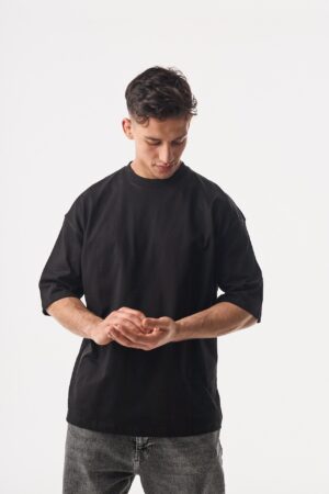 202-Basic-Siyah-T-Shirt