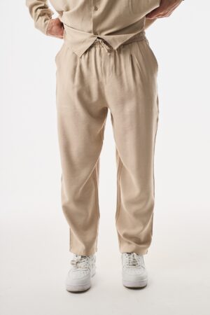 209-Beg-Baggy-Bej-Pantolon-3