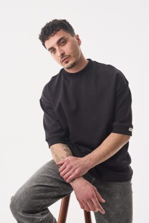 218-Basic-Y-ksek-Gramaj-Siyah-Oversize-T-Shirt-1