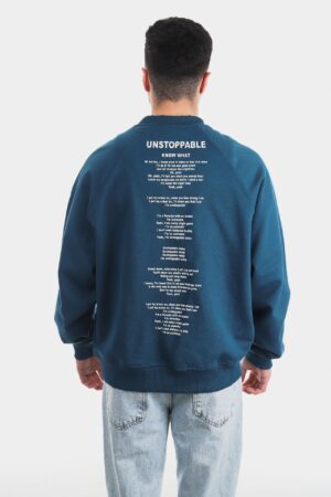 253-Unstoppable-Petrol-Mavi-Sweatshirt