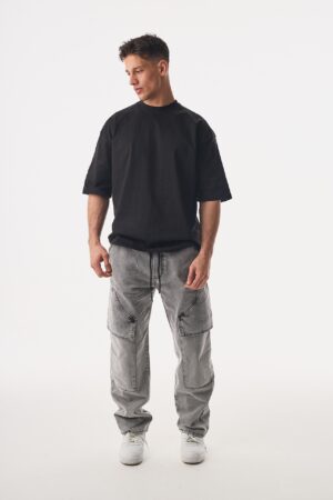 259-Beli-Lastikli-Baggy-Gri-Kot-Pantolon-7