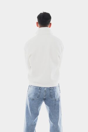282-Tek-Yaz_-Yar_m-Fermuar-Beyaz-Sweatshirt-2