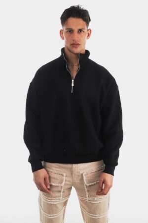 287-Yar_m-Fermuar-Siyah-Basic-Sweatshirt-2