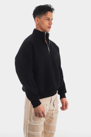 287-Yar_m-Fermuar-Siyah-Basic-Sweatshirt-3