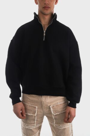 287-Yar_m-Fermuar-Siyah-Basic-Sweatshirt-5