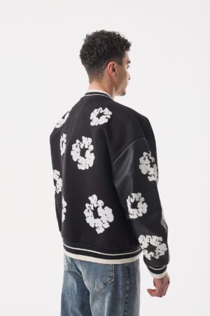 305-Flower-Siyah-Kolej-Ceket-3