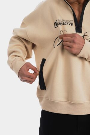 310-Star-A91-Krem-Yar_m-Fermuar-Hoodie-1