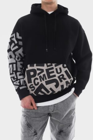 315-Alfabe-Siyah-Hoodie