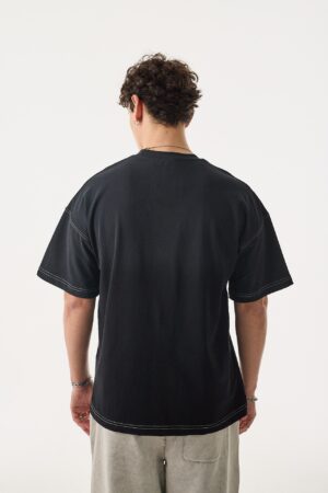 325-410TS001-Rogue-Yumu-ak-Doku-Cepli-Siyah-T-Shirt-4