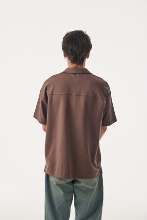 351-410PY001-Blaze-Kahverengi-Polo-Yaka-T-Shirt-3