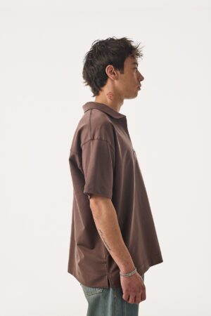 351-410PY001-Blaze-Kahverengi-Polo-Yaka-T-Shirt