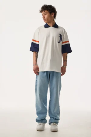 366-410PY059-Judge-Beyaz-Polo-Yaka-T-Shirt