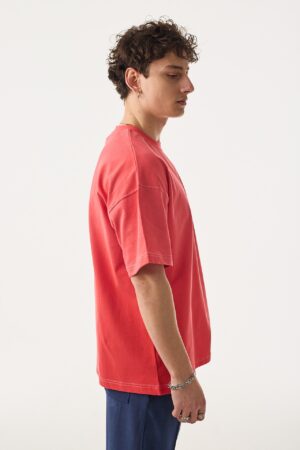 381-410TS016-Rogue-Yumu-ak-Doku-Cepli-Pembe-T-Shirt-2