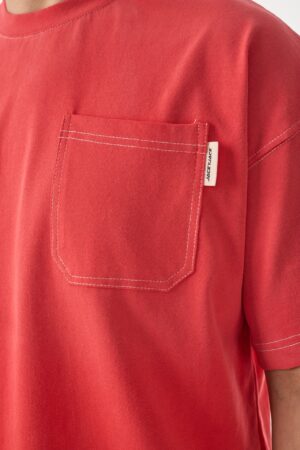 381-410TS016-Rogue-Yumu-ak-Doku-Cepli-Pembe-T-Shirt