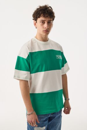 386-410TS019-Posh-Par-al_-Ye-il-Beyaz-T-Shirt-1
