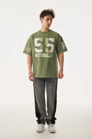 388-410TS021-Naturally-55-Haki-T-Shirt