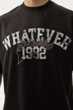 391-410TS023-Whatever-Siyah-T-Shirt