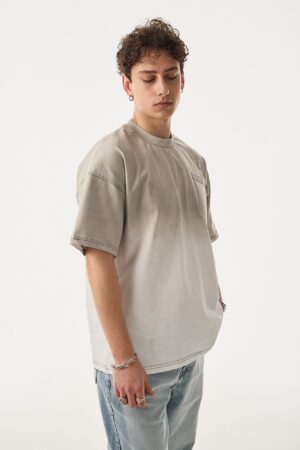 394-410TS026-Rogue-Yumu-ak-Doku-Cepli-Krem-Beyaz-T-Shirt