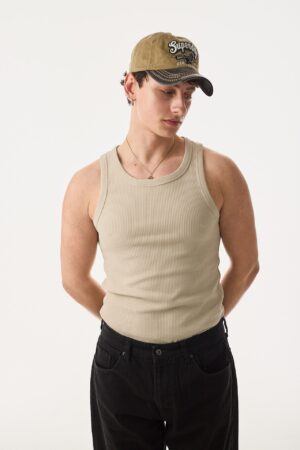 413-410AT007-Premium-Fitilli-Tank-Top-Bej-Atlet-2