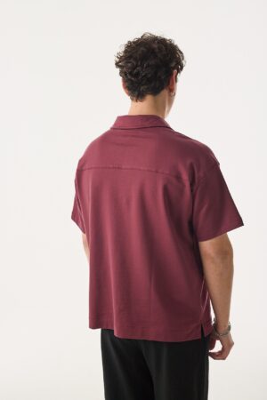 427-410PY006-Blaze-Bordo-Polo-Yaka-T-Shirt-2