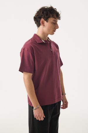 427-410PY006-Blaze-Bordo-Polo-Yaka-T-Shirt-3